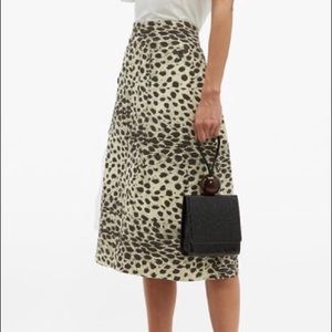 SEA New York Leo leopard-print skirt